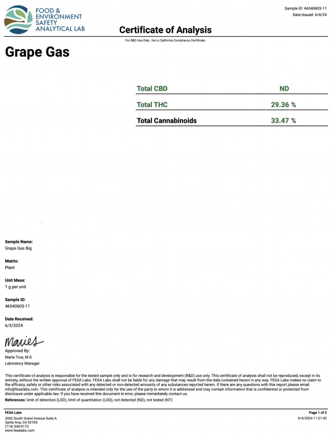 Grape Gas - THCA Flower - BackWoodz