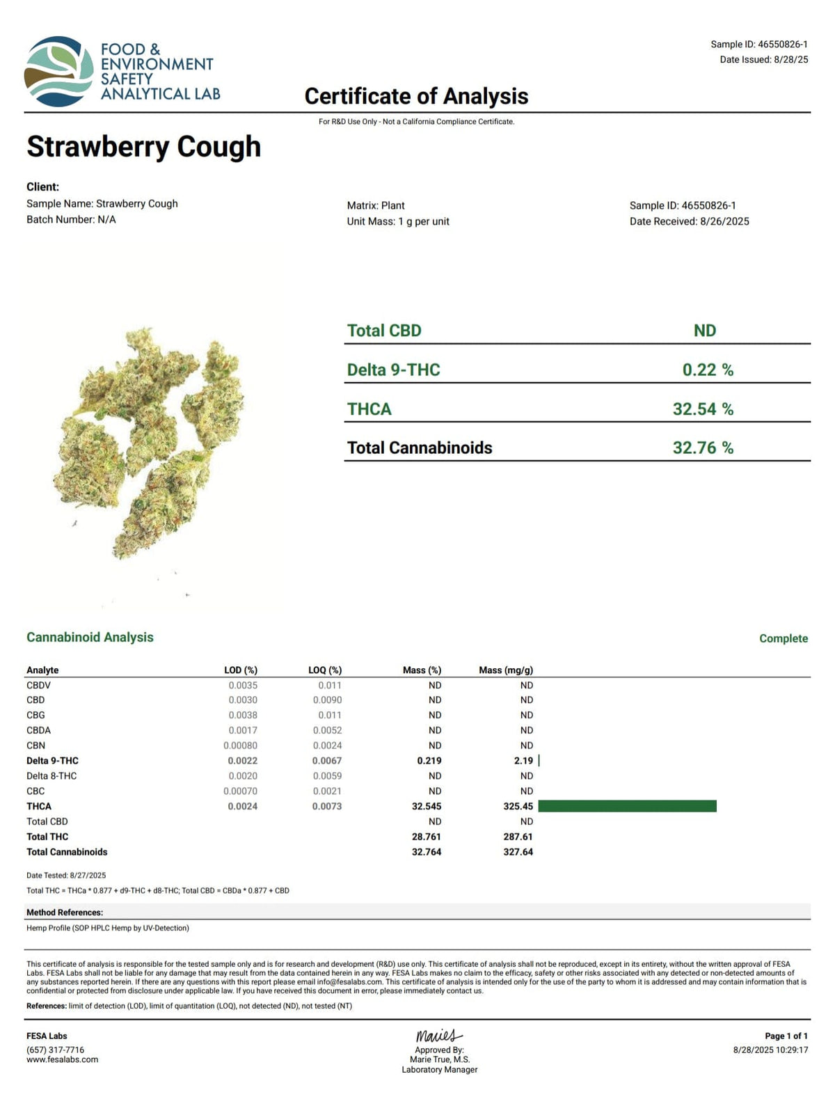 Strawberry Cough - THCA flower - BackWoodz 