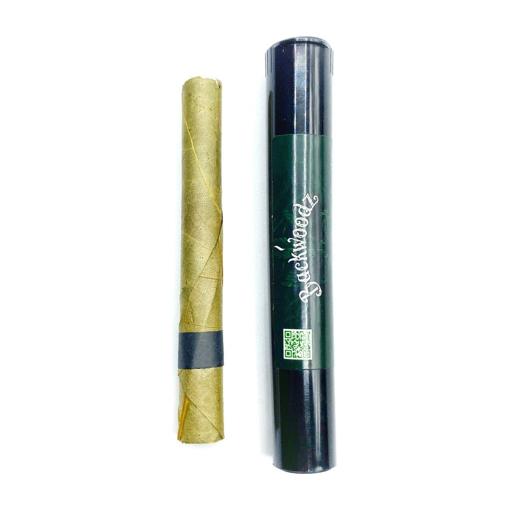 Hemp Flower Palm Leaf Blunt - BackWoodz Cartel 