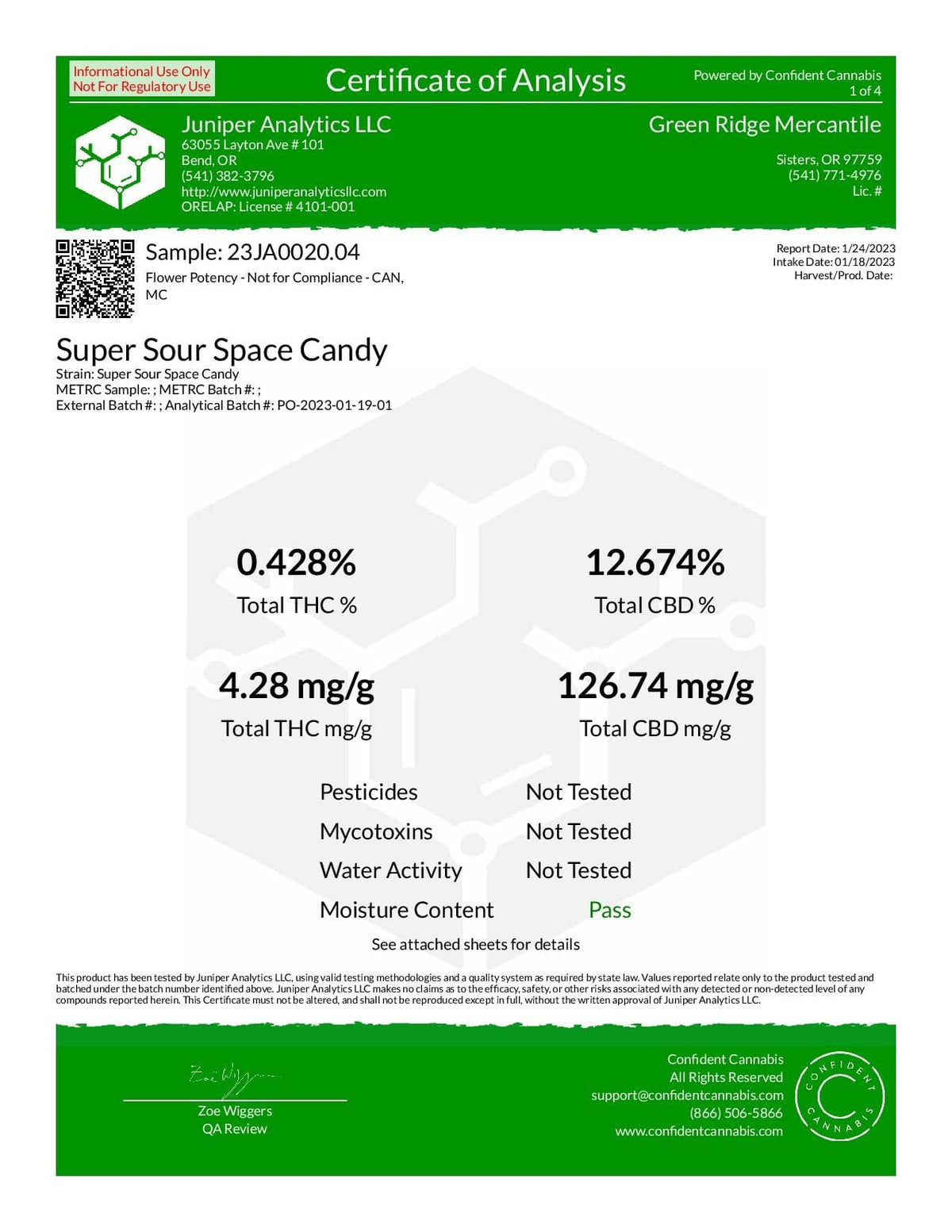 Super Sour Space Candy Hemp Flower - BackWoodz CBD 